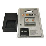 Kit Bat-eria Sony+carregador Np-bn1 Tx5 W570 W380 W330 Tx7