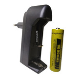 Kit Bateria 18650 3.7v 9800mah + Carregador Universal