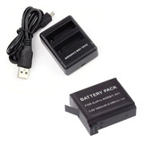 Kit Bateria + Carregador Duplo Para Gopro Hero 4
