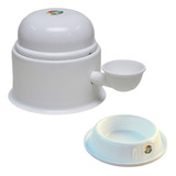 Kit Bebedouro 700 Ml + Tigela Comedouro 200ml Vida Mansa