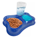 Kit Bebedouro Comedouro Anti-formiga Duplo Cão Gato Vasilha
