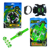 Kit Ben10 Relógio Omnitrix E Lançador De Discos 2 Peças 