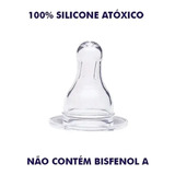 Kit Bico De Mamadeira Redondo C/25 Un. 100% Silicone (tetê)