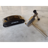 Kit Bike Canivete Multifunções + Extrator De Corrente Atrio 