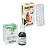 Kit Biodex E Sarniran Anti-inflamatório E Anti-parasitas