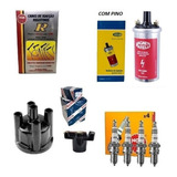 Kit Bobina C/ Pino Cabo Tampa Rotor Vela Gol Cht 1995
