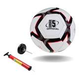 Kit Bola Futebol Campo Society + Bomba De Ar