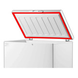 Kit Borracha Freezer H300 Electrolux + Puxador Horizontal