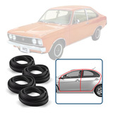 Kit Borracha Vedação 4 Portas Sem Aba Dodge Polara 