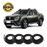 Kit Borrachas Originais 4 Portas Renault Oroch Todos Os Anos