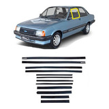 Kit Borrachas Vidro Canaletas Pestanas Chevette 83/93 12 Pcs