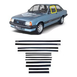 Kit Borrachas Vidro Canaletas Pestanas Chevette 83/93 12 Pcs