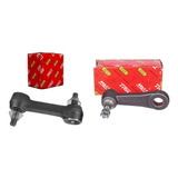 Kit Braço Auxiliar + Braço Pitman Curvo Silverado Trw