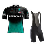 Kit Bretelle Forro Gel Camisa Petronas Mountain Bike Pro 