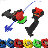 Kit Brinquedo 6 Bay Blade Piões De Combate Com 1 Lançador