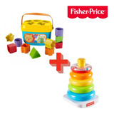 Kit Brinquedos Coordenação Motora Infância Bebê Fisher Price