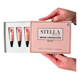 Kit Brown Lamination Lash Lifiting Stella Milano 7g