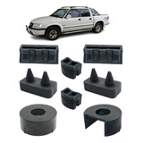 Kit Bucha Reparo Tampa Traseira Dobradiça S10 1995-2011 8pçs