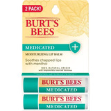 Kit Burt's Bees Lip Balm Medicated Hidratante Labial 