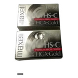 Kit C/ 2 Fitas Vhs-c Original Lacrada - Jvc E Maxwell