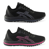 Kit C/ 2 Pares De Tenis Feminino Masculino Caminhada Corrida