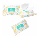 Kit C/ 3 - Toalhas Umedecidas Hipoalergenica P/ Cães E Gatos