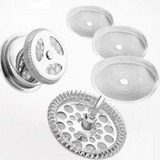 Kit C/ 3 Filtros Laváveis De Aço Prensa Francesa 1l 1000ml