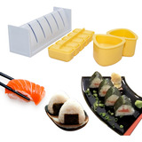 Kit C/ 3 Formas Culinária Japonesas Molde Oniguiri Sushi