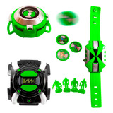 Kit C/ 3 Relógios Omnitrix Lançador Omniverse C/ Luz E Som