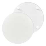 Kit C/ 4 Tabuleiros Em Mdf 6mm 30cm Bolos Tortas Confeitaria Cor Branco