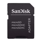 Kit C/ 5 Adaptador Sd Sandisk Leitor Micro Sd Sdhc Sdxc