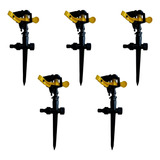 Kit C/ 5 Irrigador Jardim Setorial 1/2 C/ Regulagem S/engate