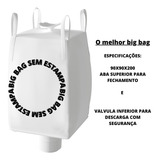Kit C/ 9 Unidade De Big Bag 90x90x2,00
