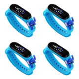 Kit C/15 Relógios Bracelete Infantil Prova Dágua Atacado