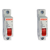 Kit C/2 - Disjuntor Steck Din Unipolar 20a. C