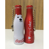 Kit C/2 Garrafinhas Miniaturas Coca - Cola Personalizadas