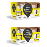 Kit C/2 Rejunte Epóxi Super Fácil 1kg Palha Quartzolit