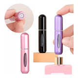 Kit C/3 Frasco Perfume Spray Recarregável Viagem Bolsa 5ml