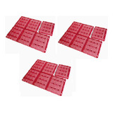 Kit C/3 Pacotes Placas Sanitário Pet Grades De Fixação Expan