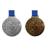 Kit C/45 Medalhas De Prata + 45 Medalhas De Bronze M43
