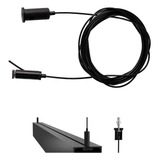Kit Cabo De Aço Com Ajuste P/ Pendente Perfil 3m Completo
