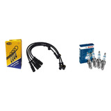 Kit Cabo E Vela Uno Fire 1.0 8v Fire 2000 2001 2002 2003