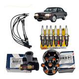 Kit Cabo Vela Tampa Rotor Opala 6cil Gas Ign.eletronica
