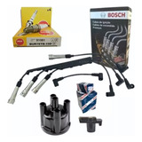 Kit Cabo + Vela+tampa +rotor Gol Especial G2 G3 At Mi Alcool
