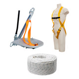 Kit Cadeirinha Descida Pintura Predial 140kg Full Oferta