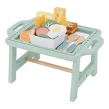 Kit Café Com Bandeja De Madeira - Tooky Toys