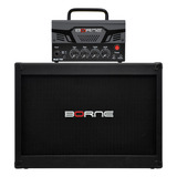 Kit Caixa Borne G200 + Amplificador Mob T30 Chumbo