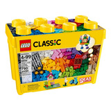 Kit Caixa Grande De Peças Criativas Classic 10698 Com 790 Peças Lego