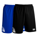 Kit Calção De Futebol Short Esportivo Academia