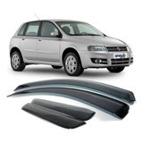 Kit Calhas De Chuva Fiat Stilo 2003 A 2010 Defletor